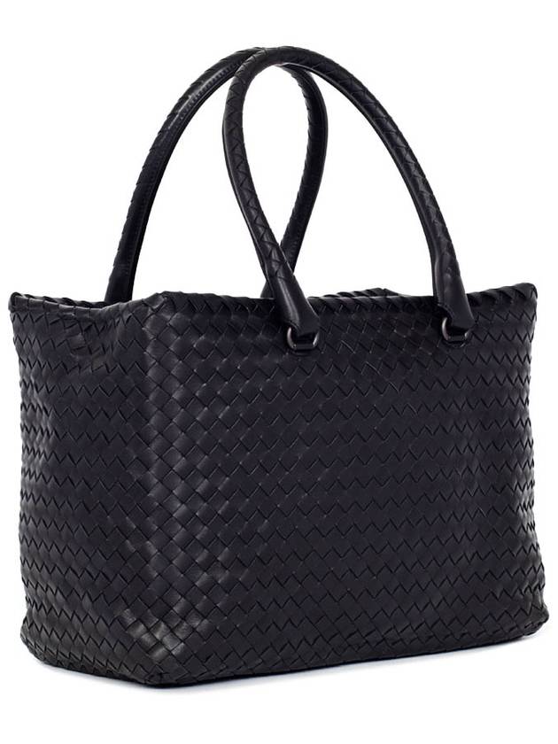 Nappa Brick Shoulder Bag Black - BOTTEGA VENETA - BALAAN.