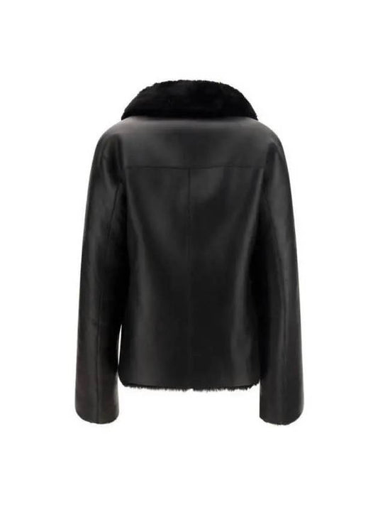 Shearling collar lambskin double jacket JF006407 0010 - JOSEPH - BALAAN 2