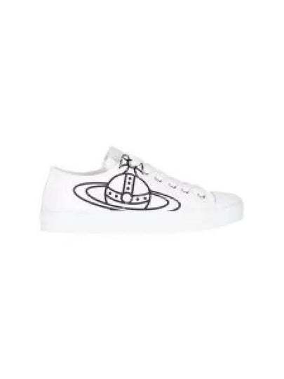 ORB Logo Low Top Sneakers White - VIVIENNE WESTWOOD - BALAAN 2