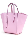 Blooming Leather Two Way Tote Bag Lilac - LECHROMAQI - BALAAN 7