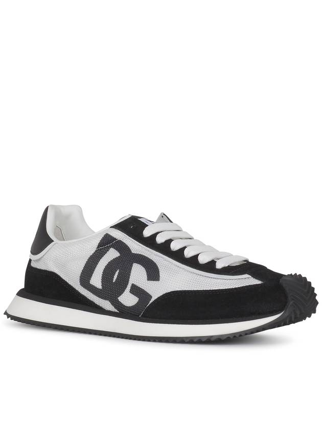 24FW Sneakers CS2288 A5355 8I050 WHITE BLACK - DOLCE&GABBANA - BALAAN 3