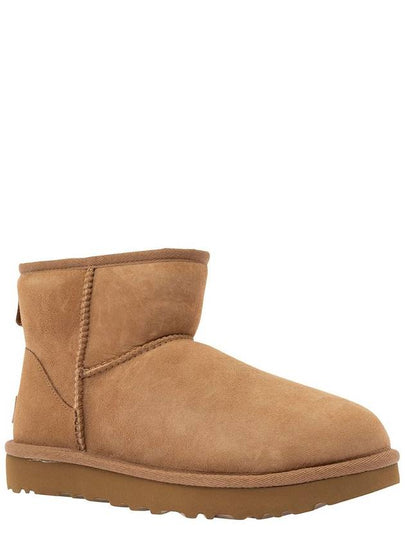 'Mini Classic Ii' Beige Pull-On Boots In Suede Woman - UGG - BALAAN 2