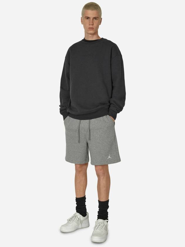 Jordan Brooklyn Fleece Shorts Carbon Header - NIKE - BALAAN 5