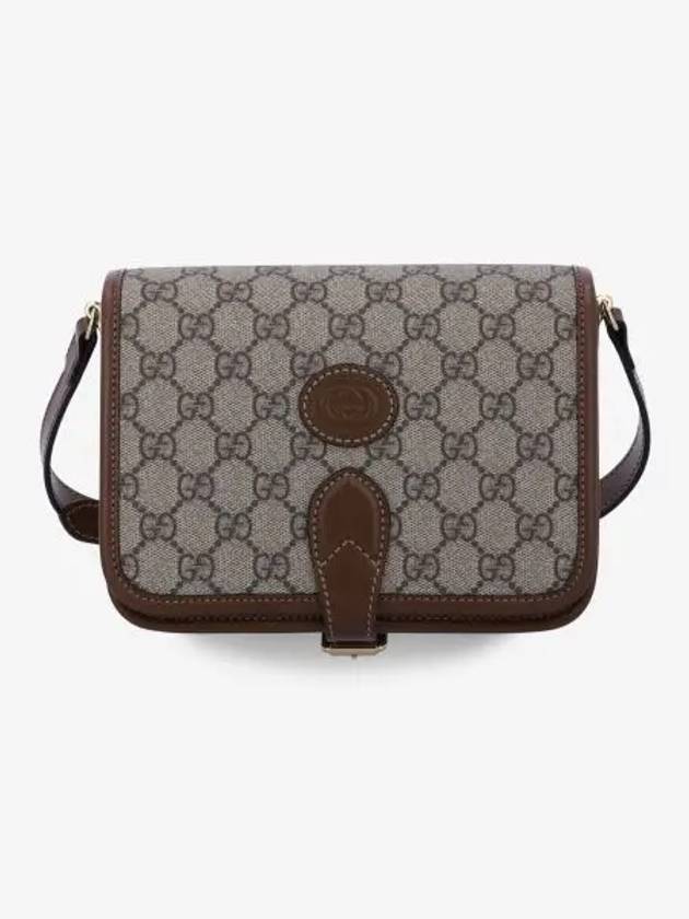 Interlocking G Mini Shoulder Bag Brown - GUCCI - BALAAN 2