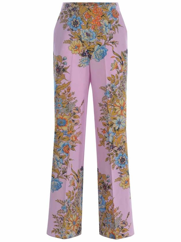 Etro Trousers  "Bouquet" - ETRO - BALAAN 1