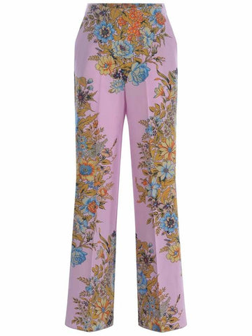 Etro Trousers  "Bouquet" - ETRO - BALAAN 1