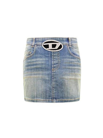 Skirt A114550CBCX 01 Blue - DIESEL - BALAAN 1