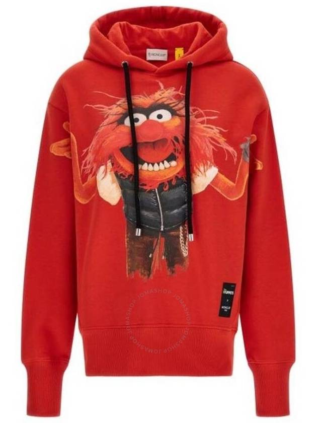 Moncler The Muppets Graphic Print Hoodie, Size Medium - MONCLER - BALAAN 1