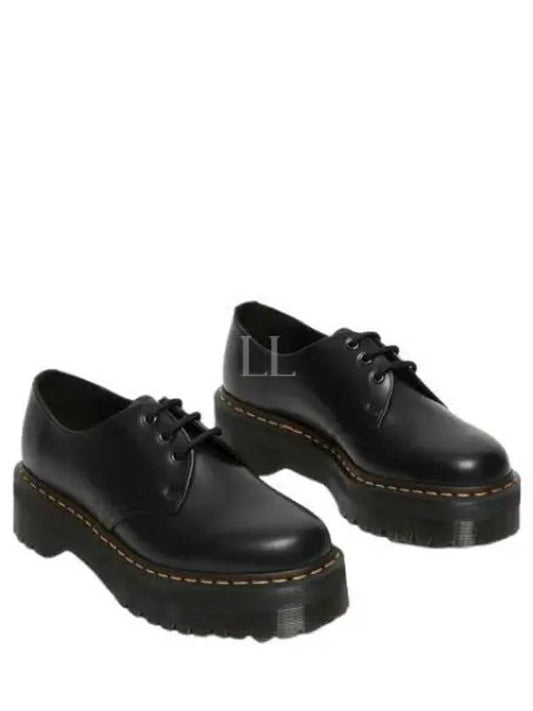 Quad Polished Smooth Loafers Black - DR. MARTENS - BALAAN 2