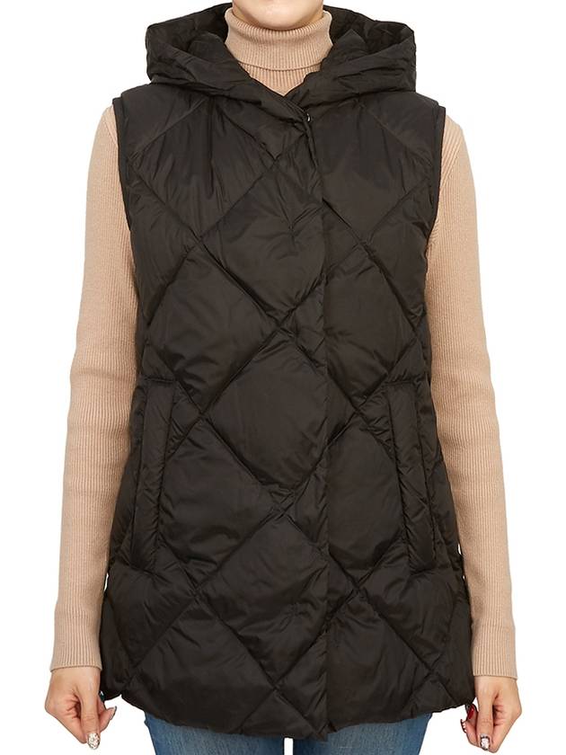 Frutto Padded Vest Brown - MAX MARA - BALAAN 2