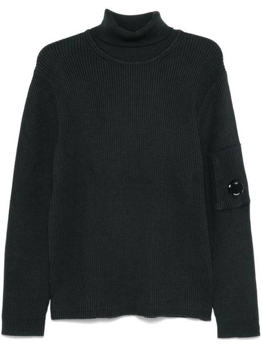 Ribbed turtleneck sweater 17CMKN184A006608A - CP COMPANY - BALAAN 1