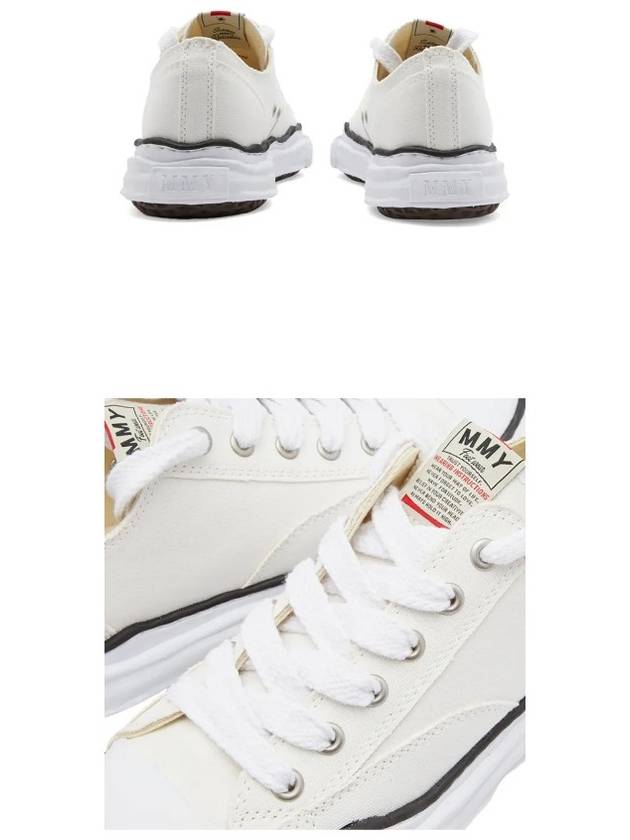 Peterson OG Sole Canvas Low Sneakers White - MAISON MIHARA YASUHIRO - BALAAN 6