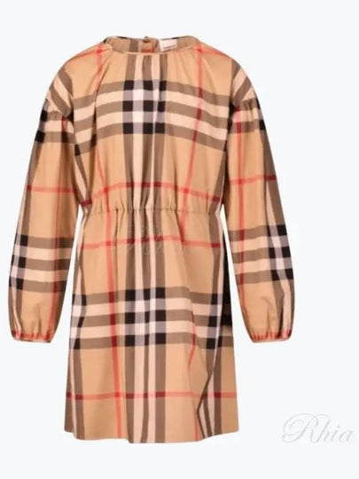 Kids Vintage Check Dress Beige - BURBERRY - BALAAN 2