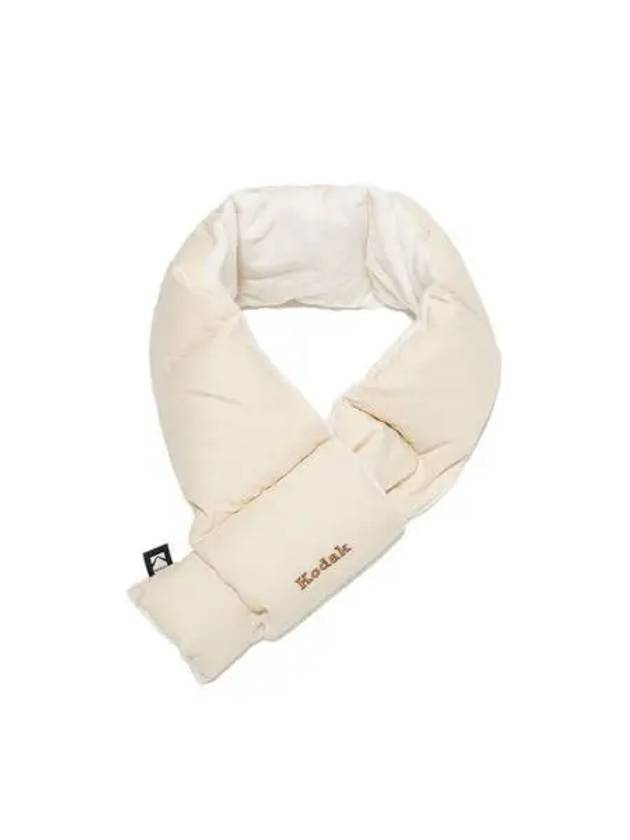 KODAK Apparel Padded Fleece Muffler IVORY - KODO - BALAAN 1