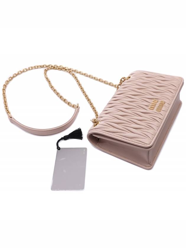 Materasse Nappa Leather Mini Bag Light Pink - MIU MIU - BALAAN 6