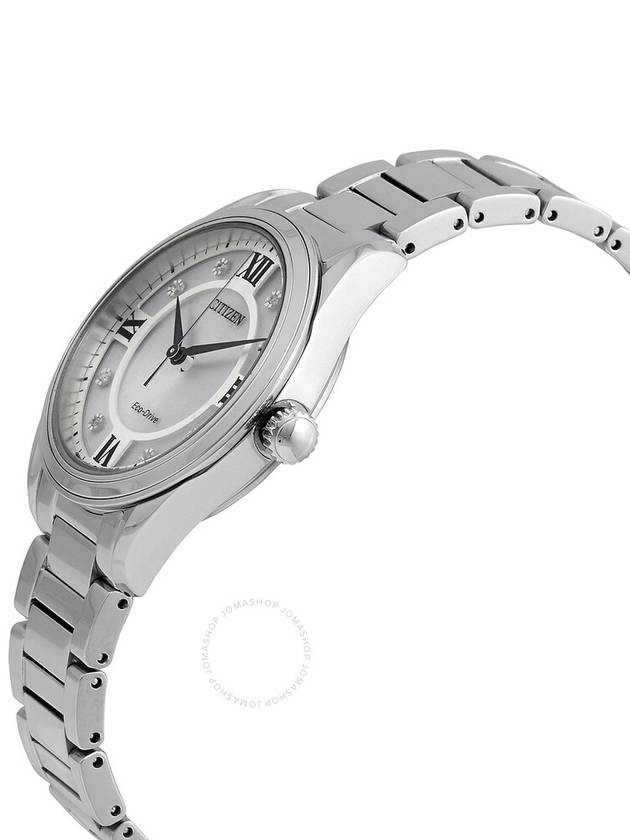 Citizen Arezzo Eco-Drive Silver Dial Ladies Watch EM0870-58A - CITIZEN - BALAAN 2