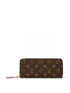 Monogram Clemence Long Wallet Brown Fuchsia - LOUIS VUITTON - BALAAN 2