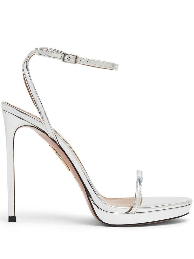 Aquazzura With Heel Silver - AQUAZZURA - BALAAN 1