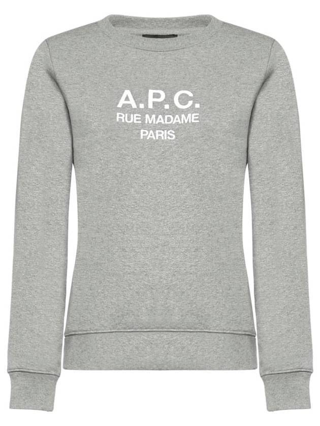 Women's Tina Sweatshirt Grey - A.P.C. - BALAAN 1