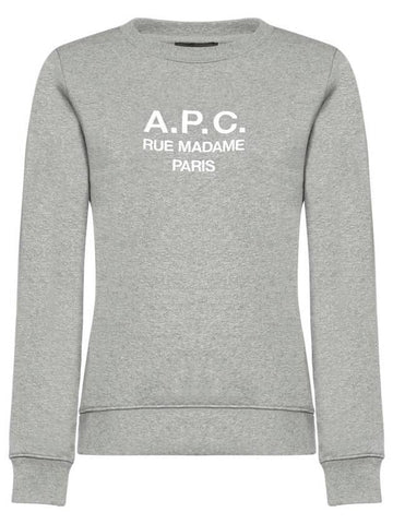 Women's Tina Sweatshirt Grey - A.P.C. - BALAAN 1