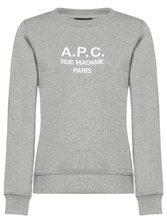 Women's Tina Sweatshirt Grey - A.P.C. - BALAAN 1