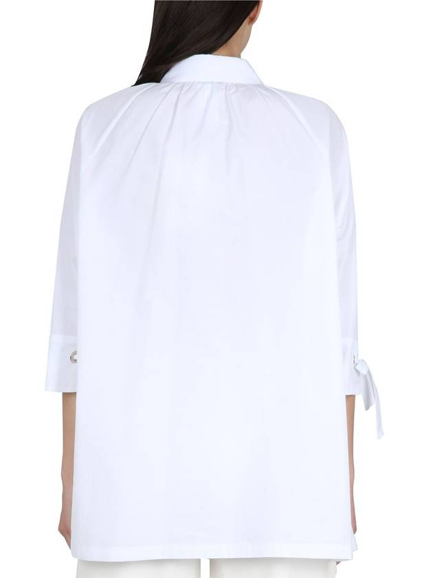 Cotton Shirt White - MAX MARA - BALAAN 9