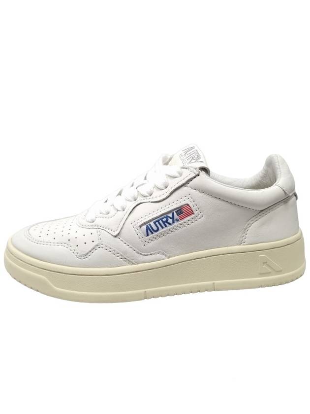 Medalist Goatskin Low Top Sneakers White - AUTRY - BALAAN 3