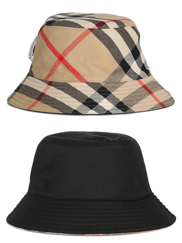 Vintage Check Reversible Bucket Hat 8083528 - BURBERRY - BALAAN 2