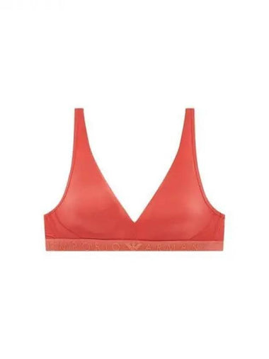 UNDERWEAR Women s Thin Logo Band Bralette Bra Red 271877 - EMPORIO ARMANI - BALAAN 1