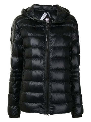 Crofton Hooded Down Padding Jacket Black - CANADA GOOSE - BALAAN 1