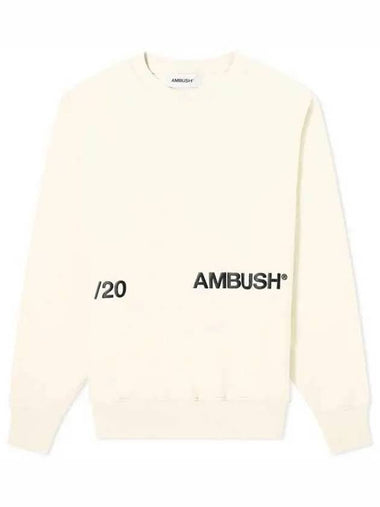 Lettering logo sweatshirt 12112067 - AMBUSH - BALAAN 1