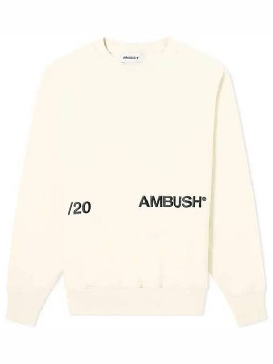 Lettering logo sweatshirt 12112067 - AMBUSH - BALAAN 1