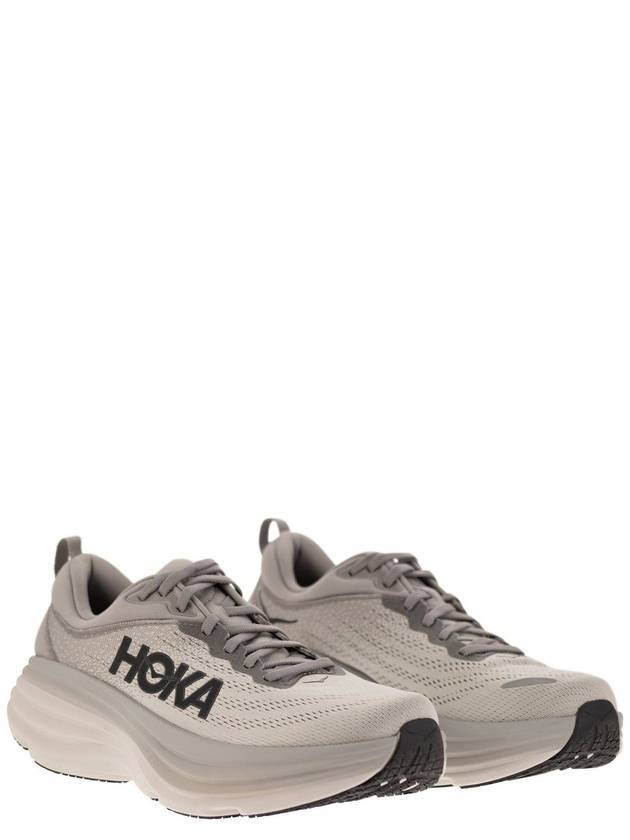 Bondi 8 Low Top Sneakers Grey - HOKA ONE ONE - BALAAN 5