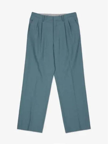 Suit Pants A24SP02KW Free BLUE GRAY - AURALEE - BALAAN 1