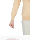 Men's Knit Top Beige - JOHNSTONS OF ELGIN - BALAAN 9