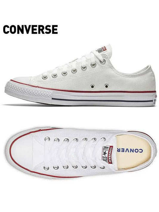 Chuck Taylor All Star OX Low Top Sneakers White - CONVERSE - BALAAN 2