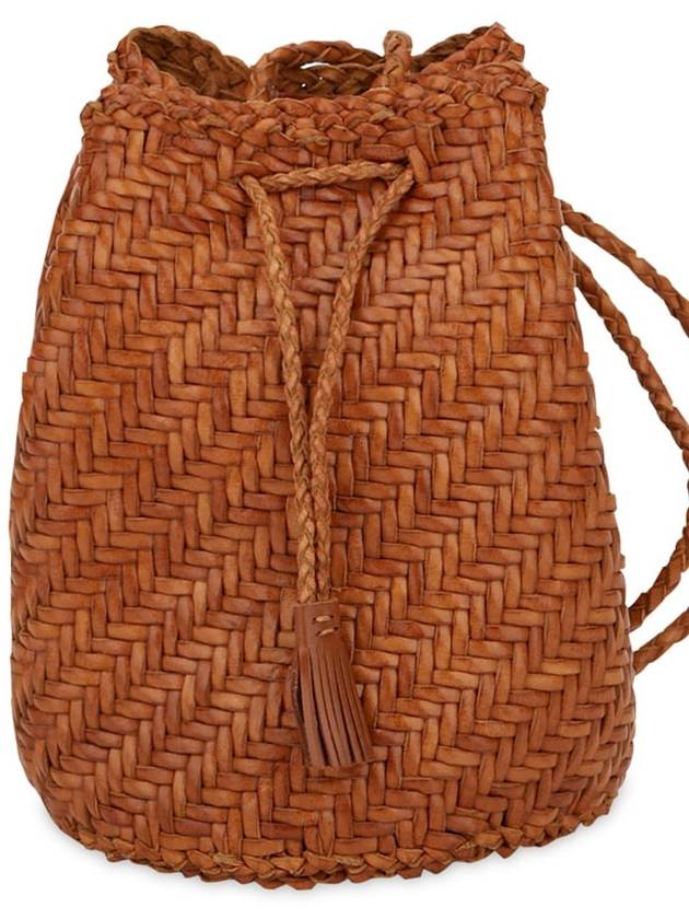 Women s Pom Double Jump Tan Bucket Bag 8838 - DRAGON DIFFUSION - BALAAN 2