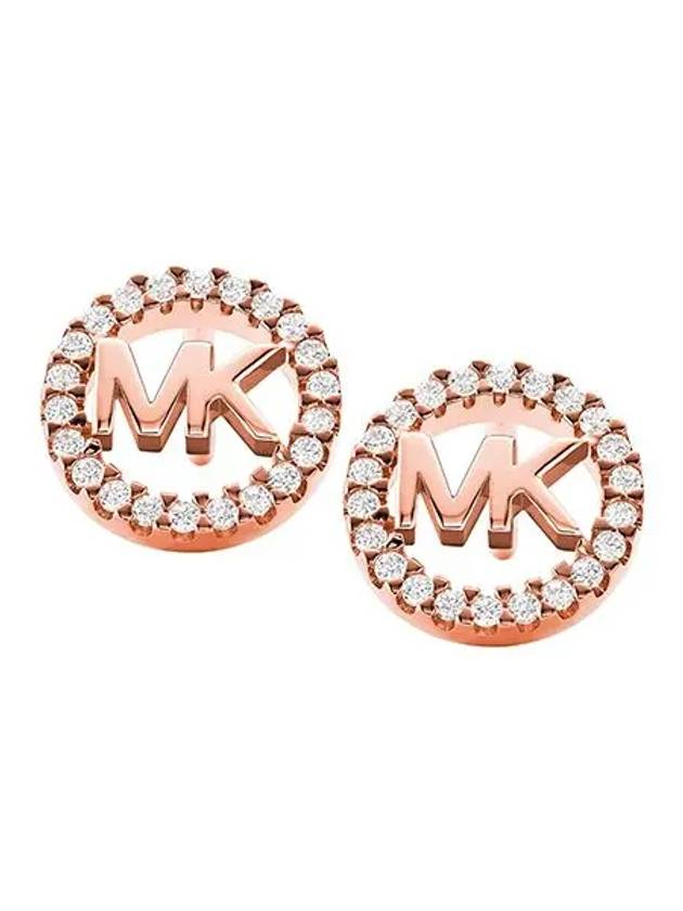 MKC1247AN791 Stud Silver Earrings - MICHAEL KORS - BALAAN 2