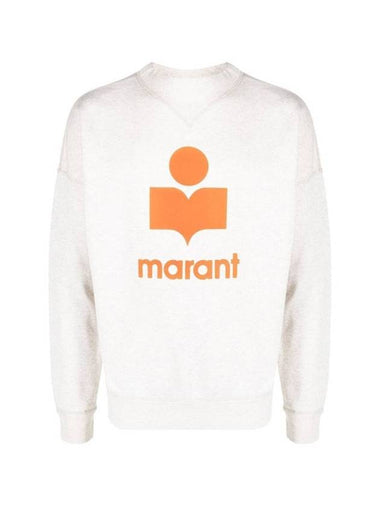 Melvis Big Logo Sweatshirt Ecru - ISABEL MARANT - BALAAN 1