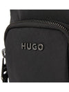 Tyrone Nylon Cross Bag Black - HUGO BOSS - BALAAN 8