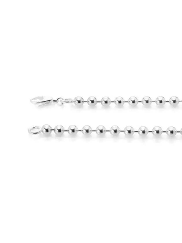 YBA479226001 479226 J8400 8106 Interlocking G New Ball Chain Silver Bracelet - GUCCI - BALAAN 4