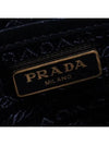 Nappa Goffre Cross Bag Black - PRADA - BALAAN 11