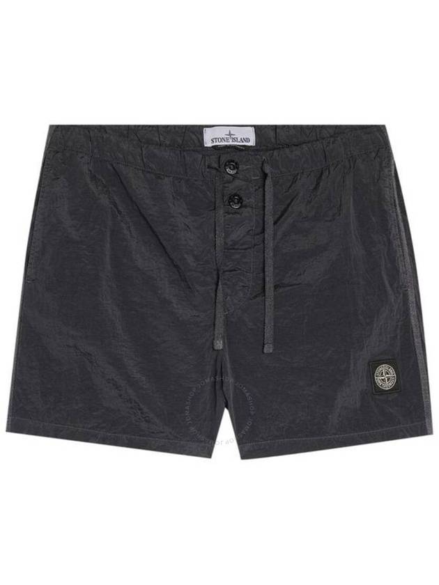 Swimming Nylon Trunk Shorts Grey - STONE ISLAND - BALAAN 2