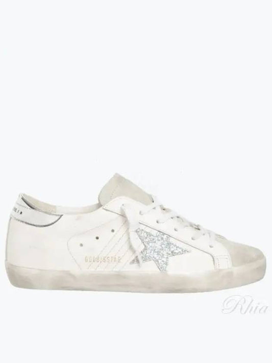 Superstar Distressed Calf Leather Low Top Sneakers White - GOLDEN GOOSE - BALAAN 2