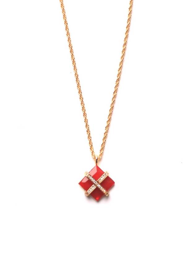 RED SANTA NECKLACE - GAMAN - BALAAN 1