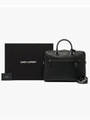 Sac De Jour Supple Brief Case Black - SAINT LAURENT - BALAAN 4