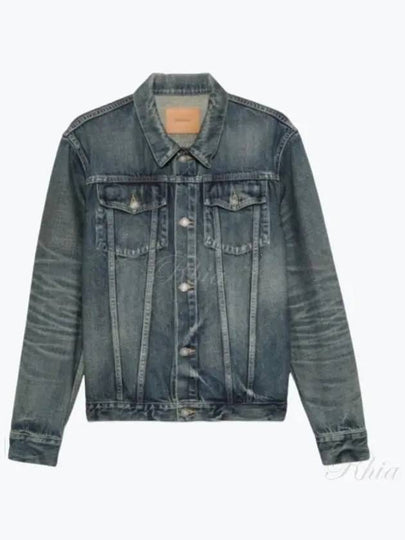 Pocket Denim Jacket Blue - SAINT LAURENT - BALAAN 2