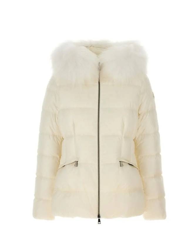 Boed Short Down Jacket White - MONCLER - BALAAN 2