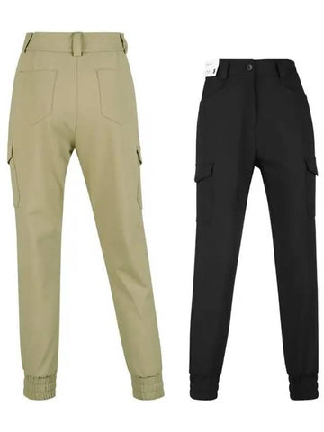 Women s swing half banding weakly brushed cargo jogger pants MS4AWB717 - LUX GOLF - BALAAN 1