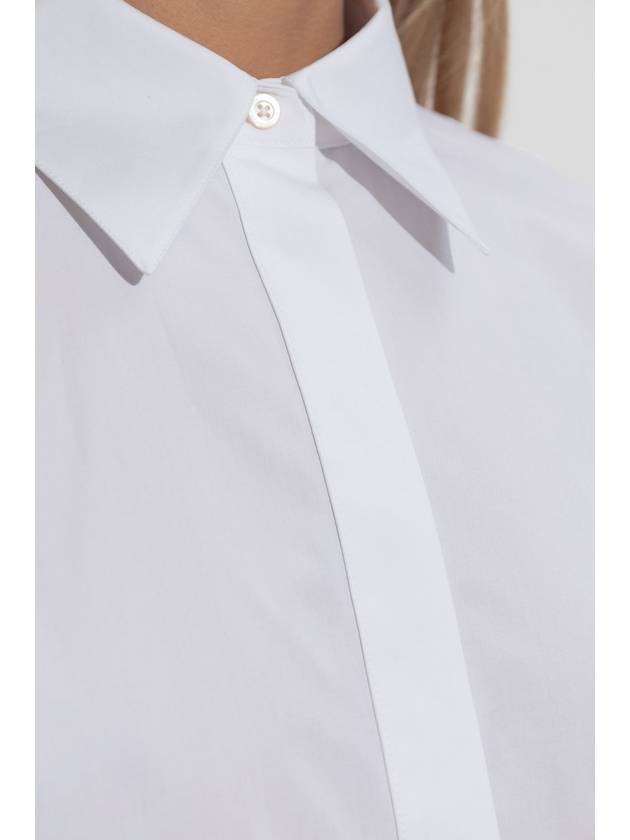 JIL SANDER Short Sleeve Shirt, Women's, White - JIL SANDER - BALAAN 5